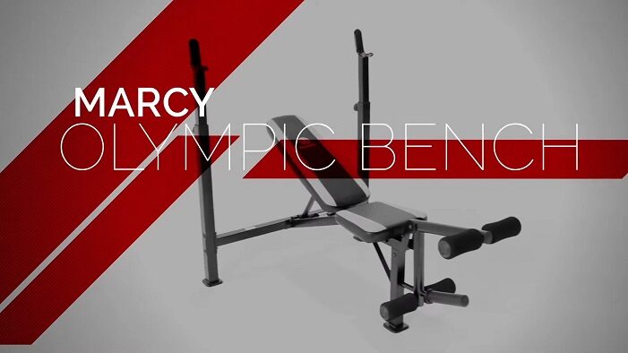 Marcy Olympic bench MWB-4491 front view marcy mwb-4491 olympic bench
