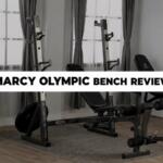Marcy Olympic Weight Bench md-857 in home gym