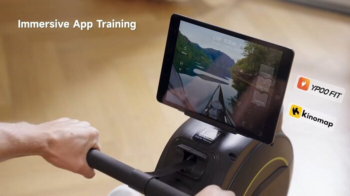tablet holder for ypoo magnetic rowing machine