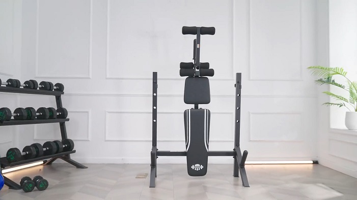 folding system ancheer weight bench folded ancheer Olympic weight bench