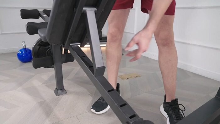 ladder adjustmnet system ancheer bench ladder adjustment system Ancheer Olympic weight bench review