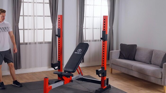 marcy heavy duty olympic bench marcy heavy duty olympic weight bench in home gym