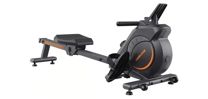 side view of the Yosuda rowing machine H-181