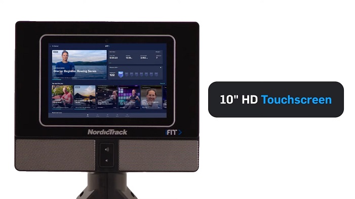 NordicTrack rw700 10" touchscreen monitor