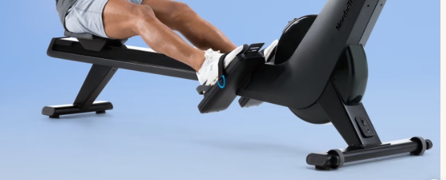 side view stabalizing feet rw700 rower