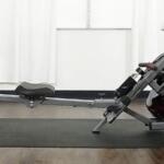 sunny phantom hydro rowing machine review, side angle